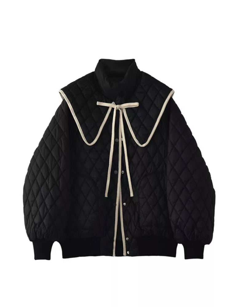 
                  
                    Quilted Bow Jacket
                  
                
