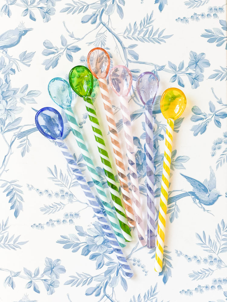Handblown Glass Spoon